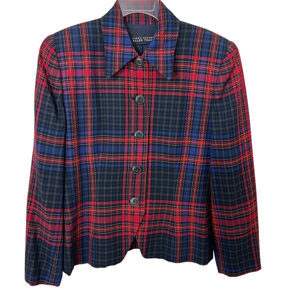 ELLEN TRACY LADYS SHORT BLAZER SIZE 12 CAN BE WORN WITH JEANS OR DRESS S…VEN23 - Picture 6 of 16